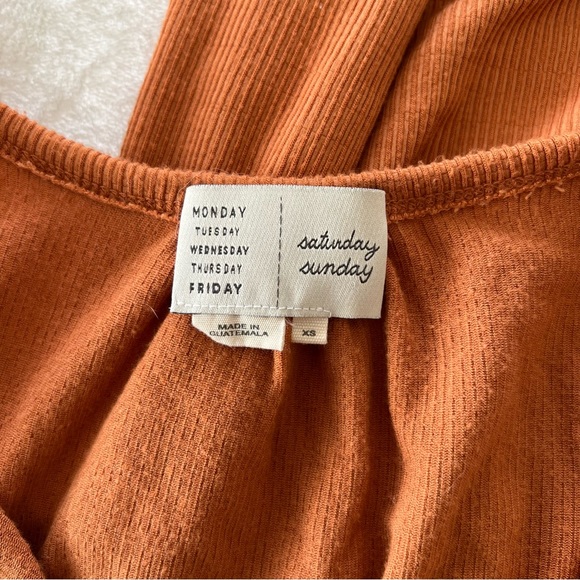 Anthropologie Saturday Sunday Marina Tiered Wide Leg Jumpsuit - Picture 5 of 10